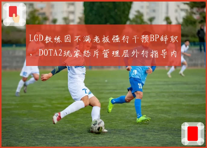 LGD教练因不满老板强行干预BP辞职,DOTA2玩家怒斥管理层外行指导内行毁掉战队